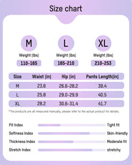 Semi-Transparent Single Seam Fleece Lined Tights