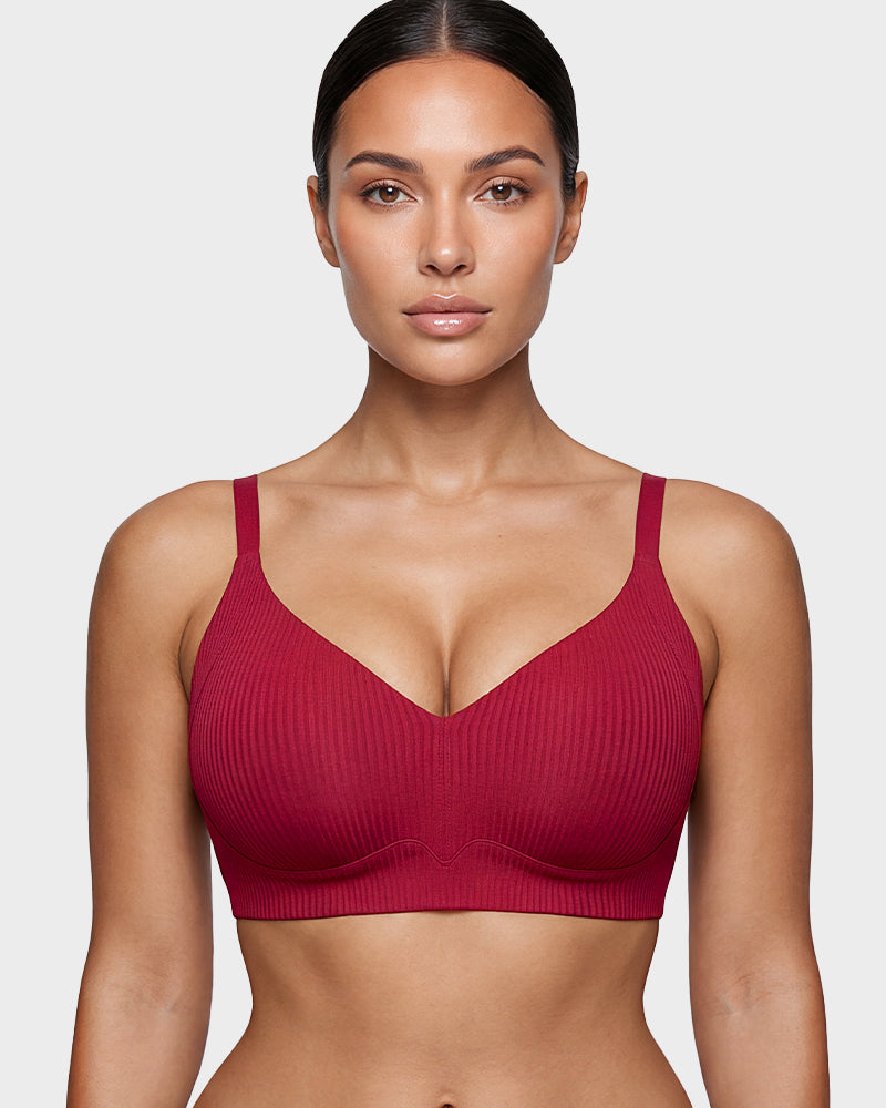 Anti-Sagging Jelly Lift Wireless V-Neck Luxe Bra Main image