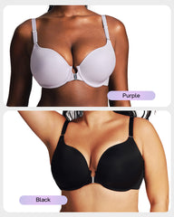 Front Closure Push-Up Lift Bra