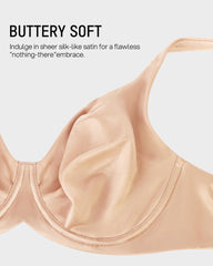 Full-Coverage Seamless Bra
