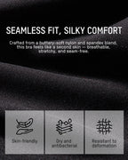 Lifting Wire-Free Antibacterial Jelly Bra