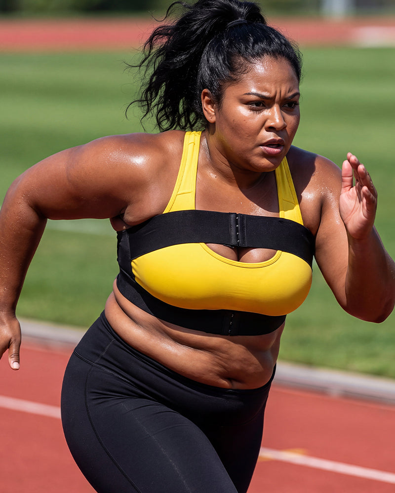 No-Bounce Chest Support Band for High Impact Workouts Main image