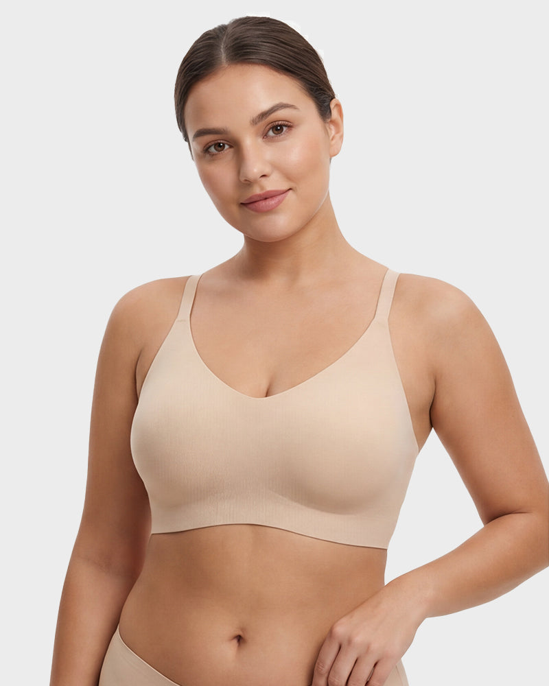 Seamless Backless Lace Bralette Main image