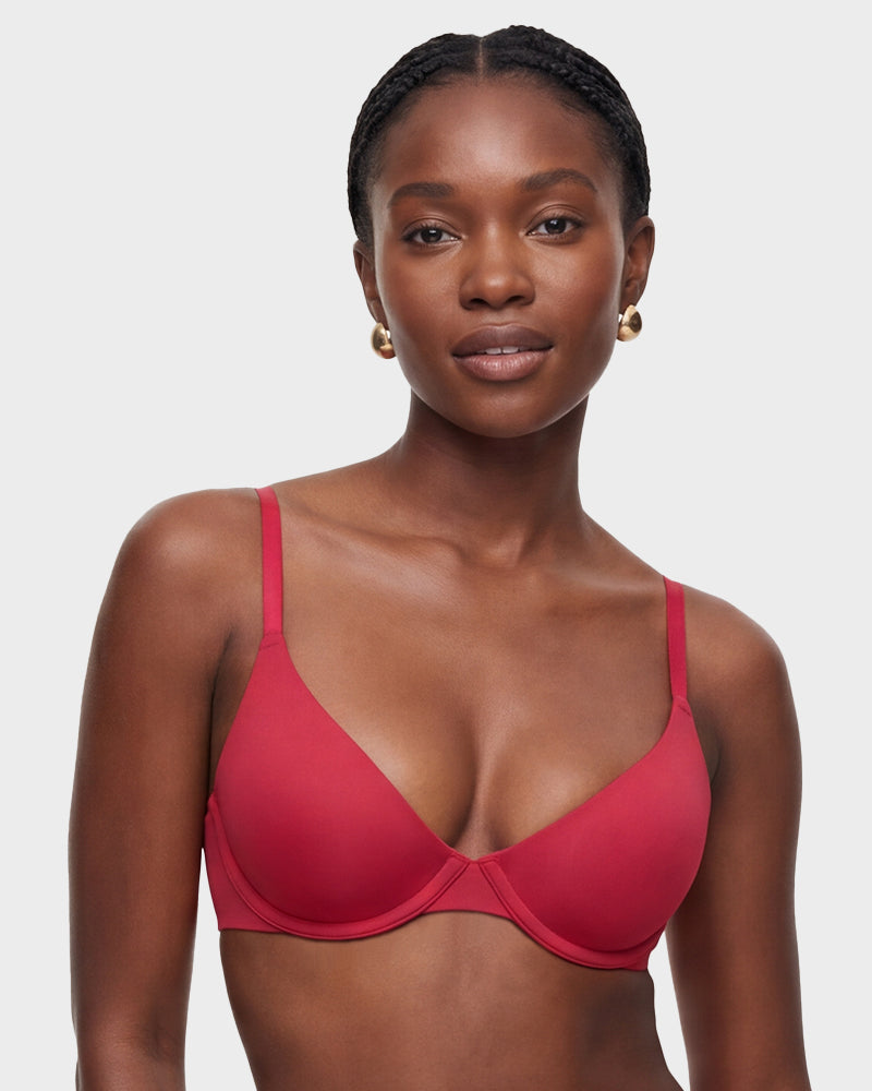 Seamless Push-Up Deep V Bra Main image