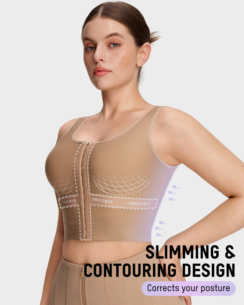 Sleeveless Posture-Correcting Shaping Support Vest Secondary image