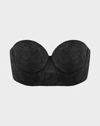 Smooth Lace Longline Strapless Underwire Bra